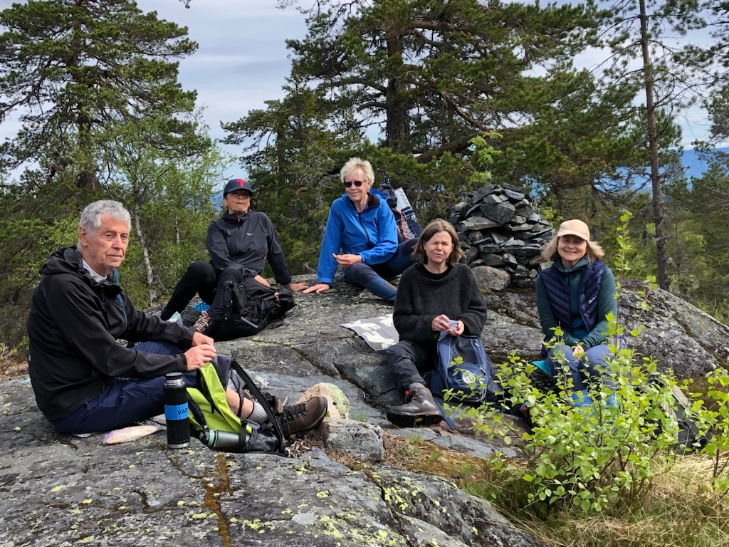 Rast på Klomshue