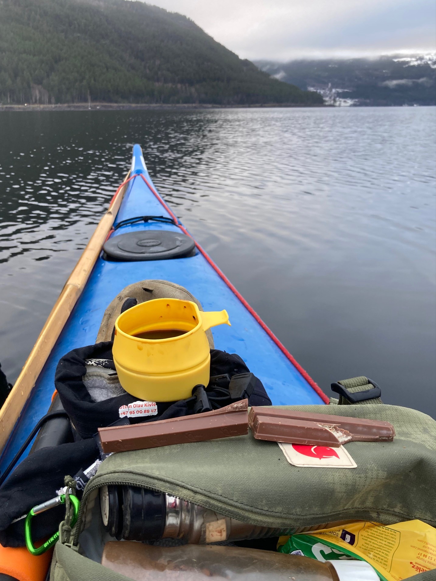 Kafferast p&aring; Tinnsj&oslash;en