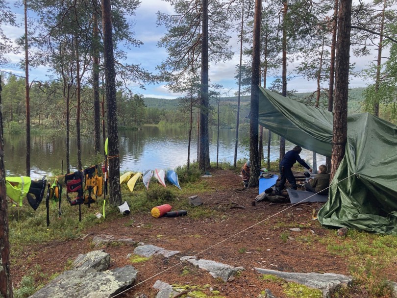 Kajakktur på Sønstevatn