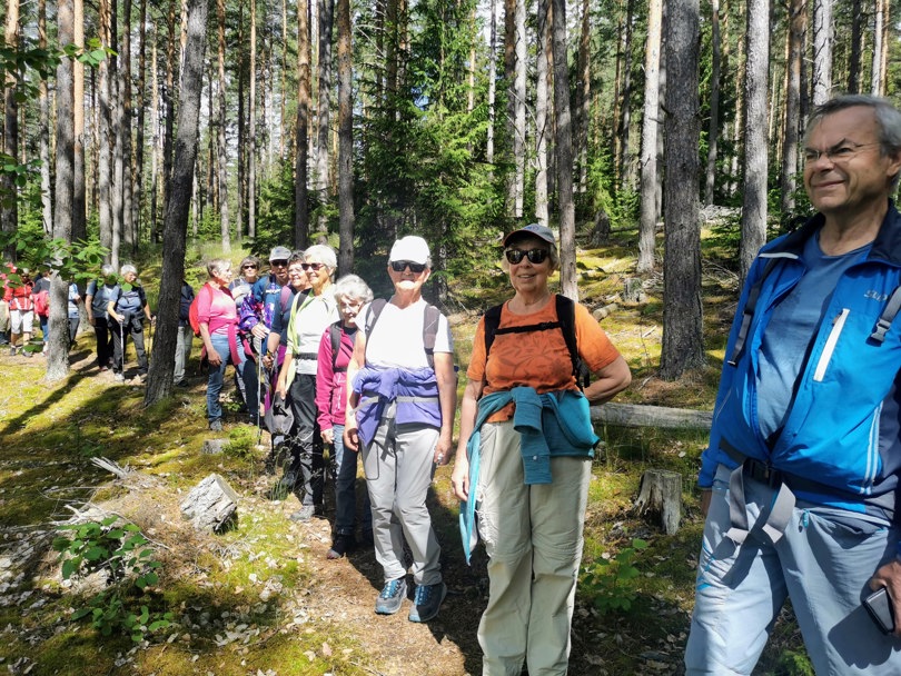 Inne i skogen