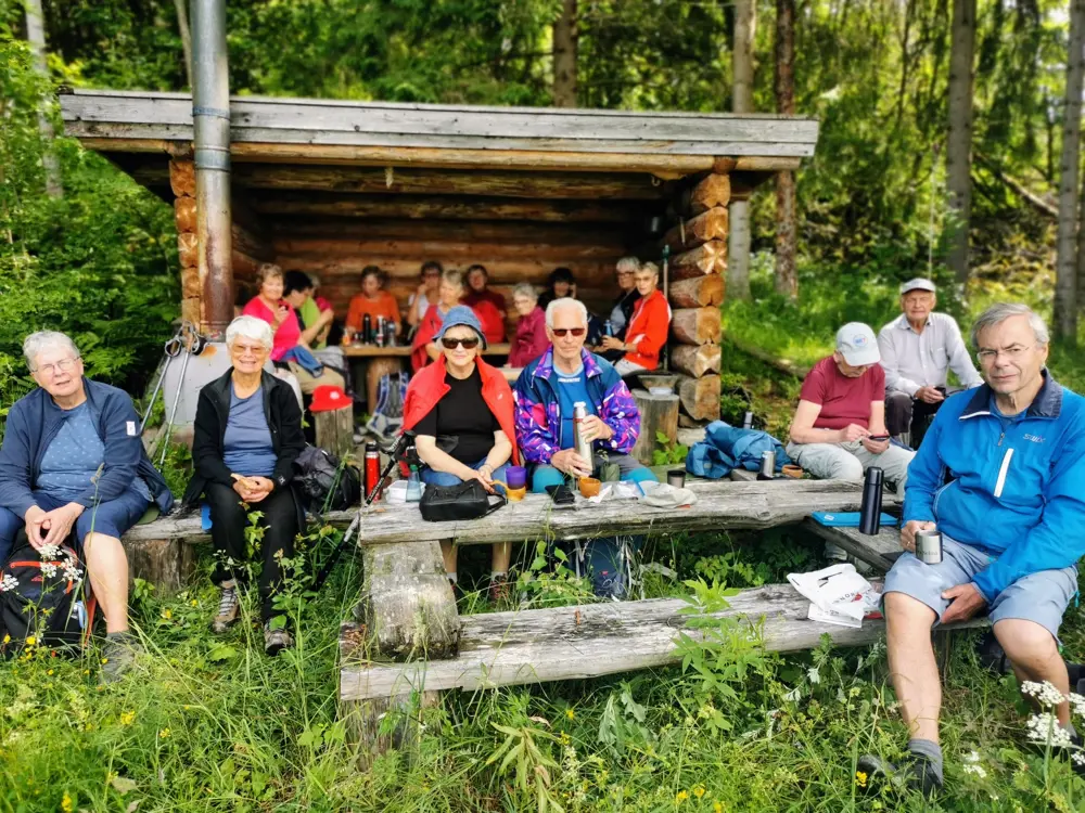 Pause på turen.