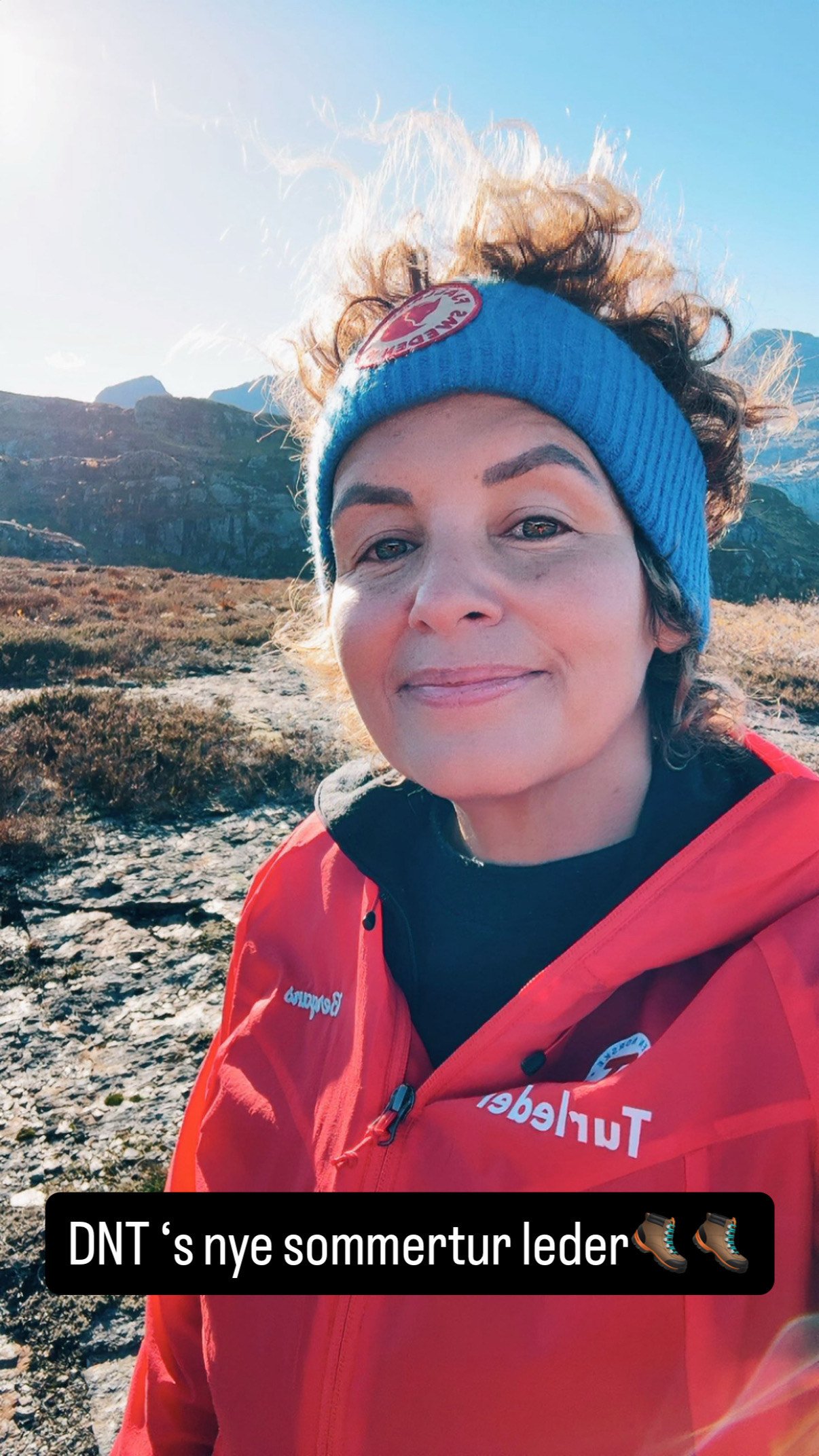 Kvinne med turkl&aelig;r