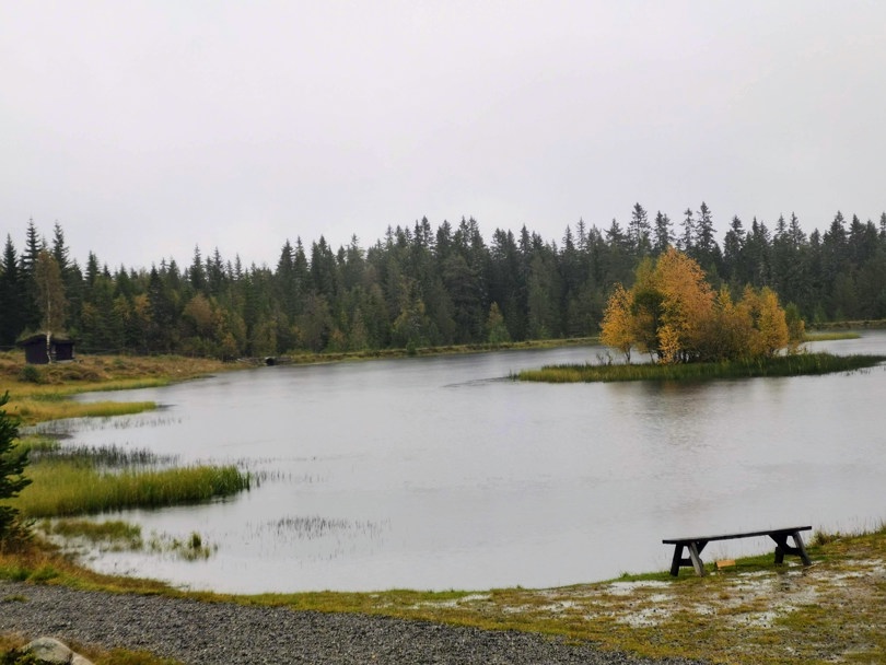 Tjernet ved Vollkoia.