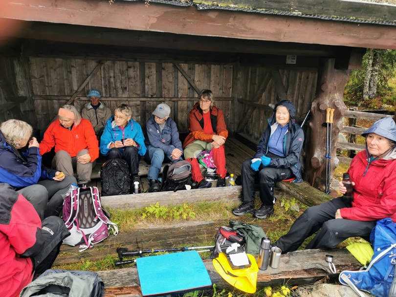 Tur i regnvær.