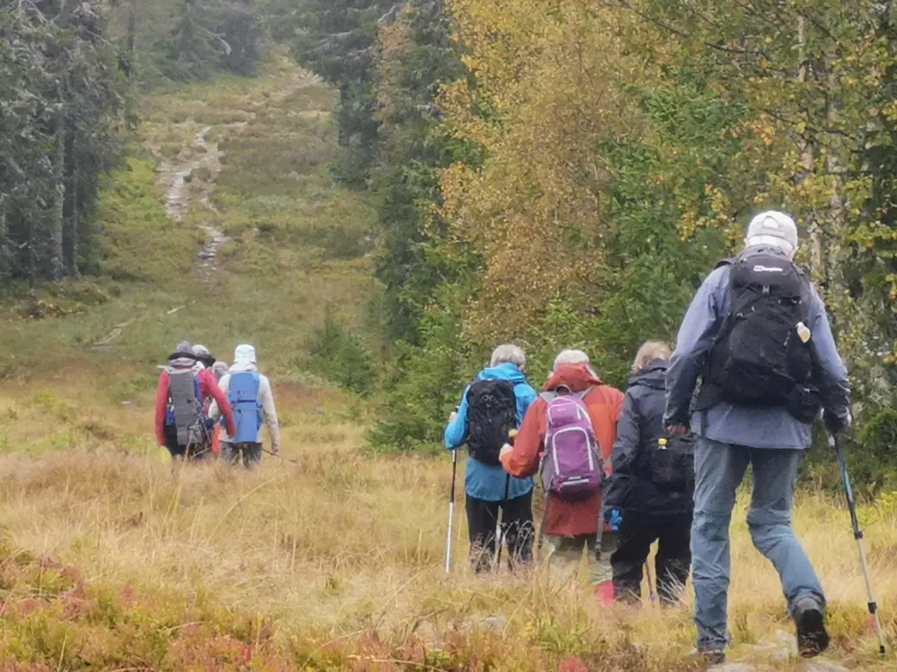 Onsdagsgruppa på tur