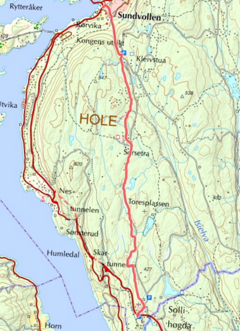 Plott av turen