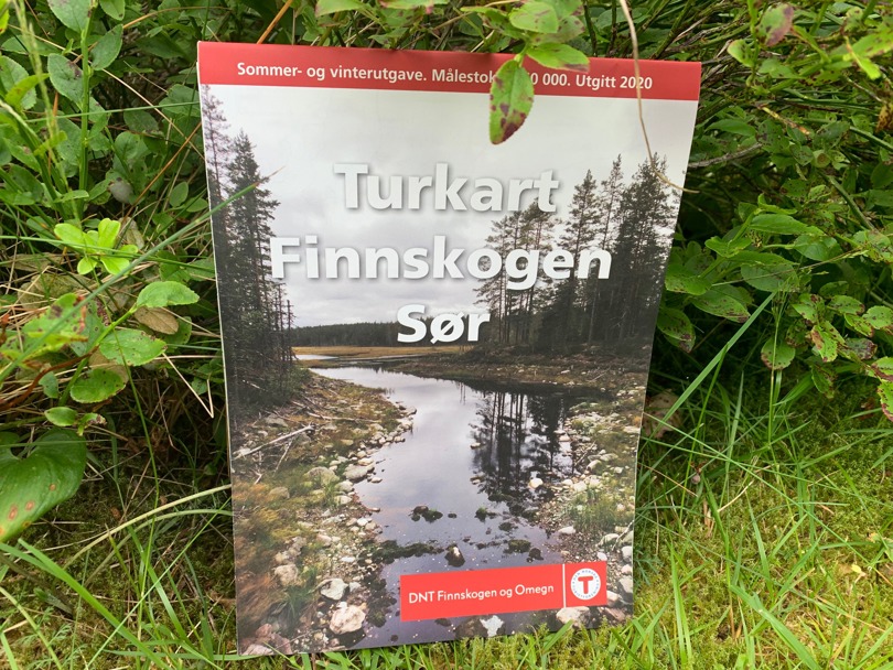 Finnskogen sør turkart 1:50 000
