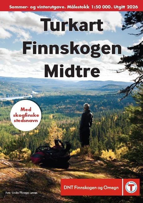 Finnskogen Midtre kart