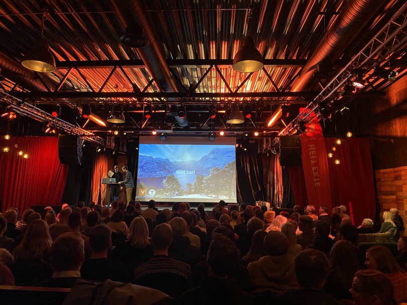 Stort publikum på skredkveld i Ålesund