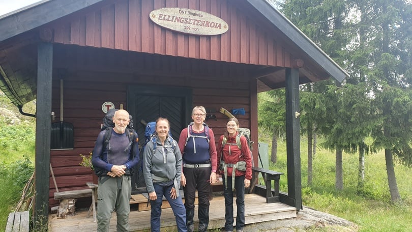 Avmarsj fra Ellingseterkoia