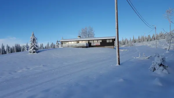 Lageråkvisla vinterstemning