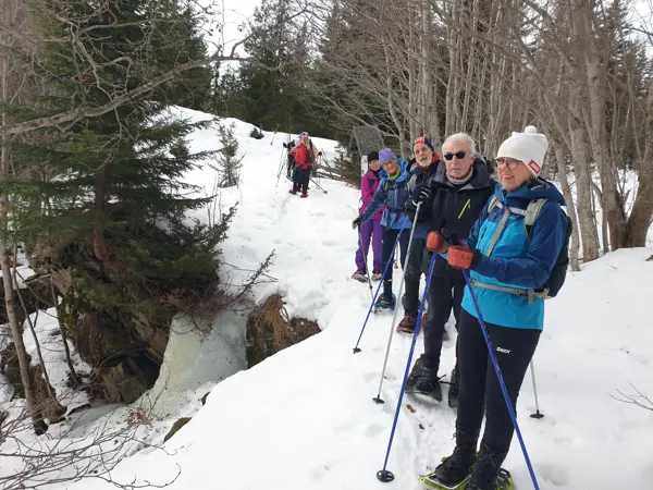 Seniorgruppa på trugetur