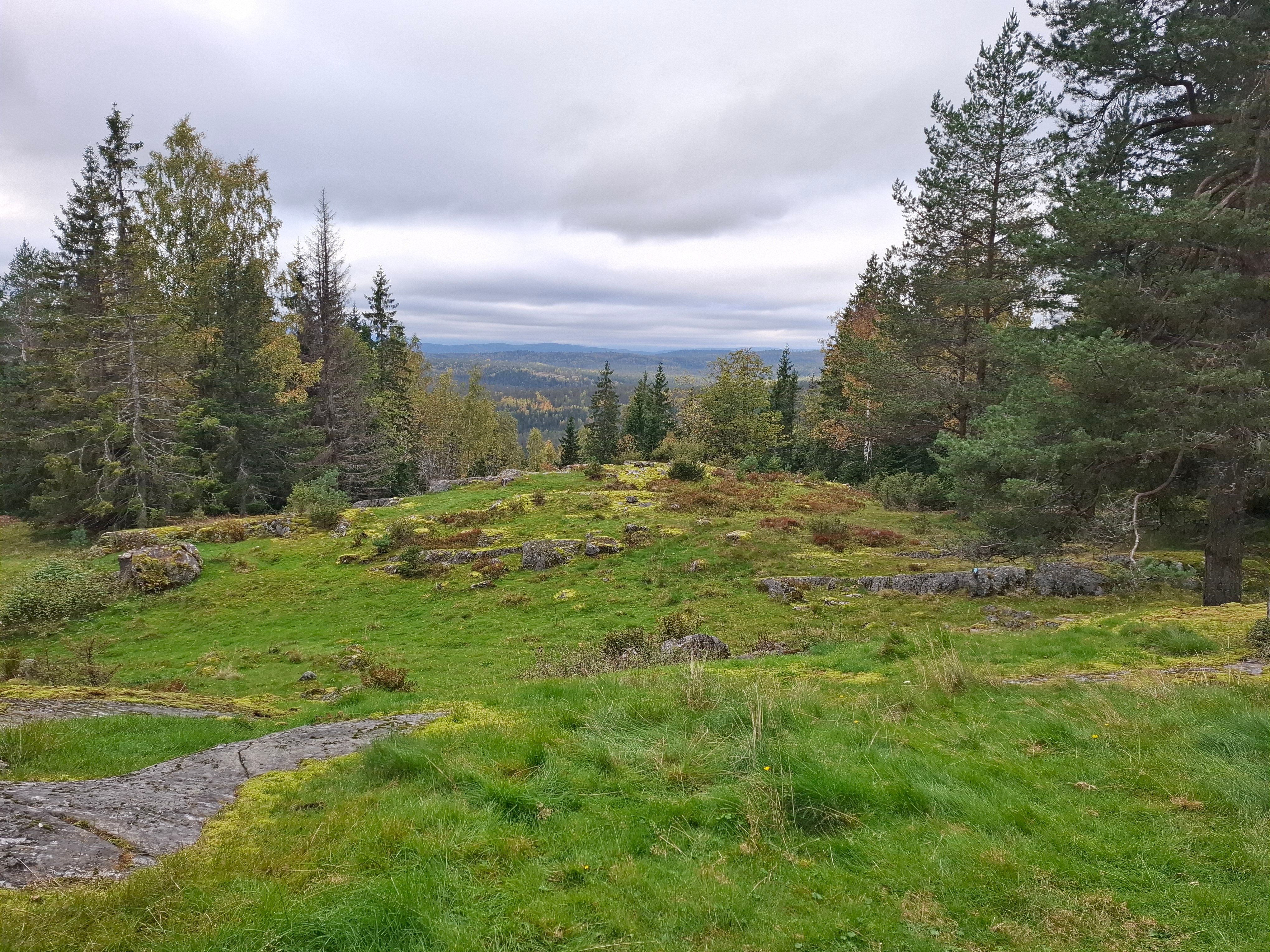 Utsikt fra Nakkerudvollen
