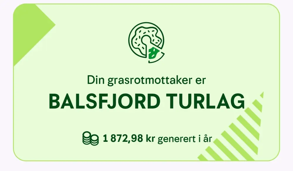 Støtt oss med grasrotandelen