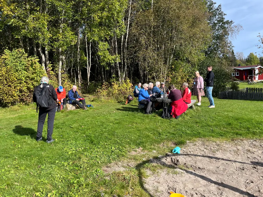 Onsdagsgruppa på tur