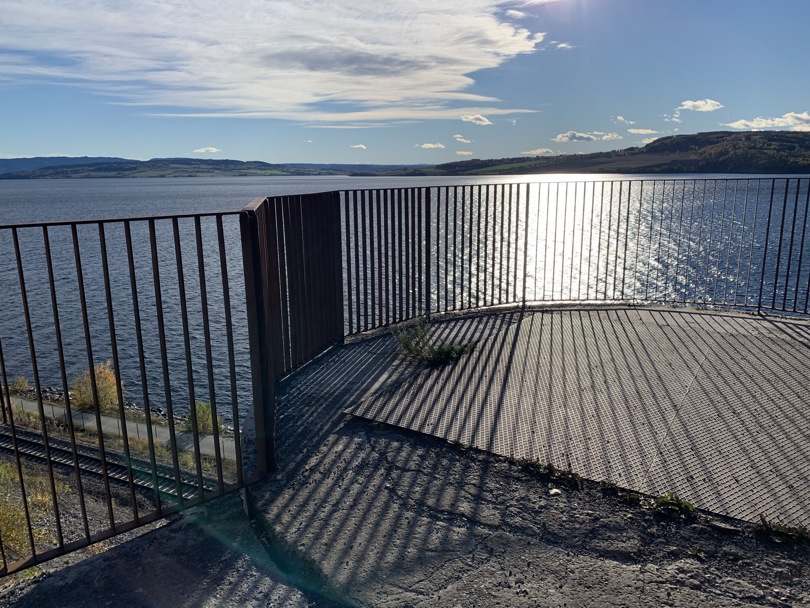 Bildet av utsiktpunktet kalkovn: Post 2 i Hamar ligger langs Bergstirunden Foto: Margrete Ruud Skjeseth