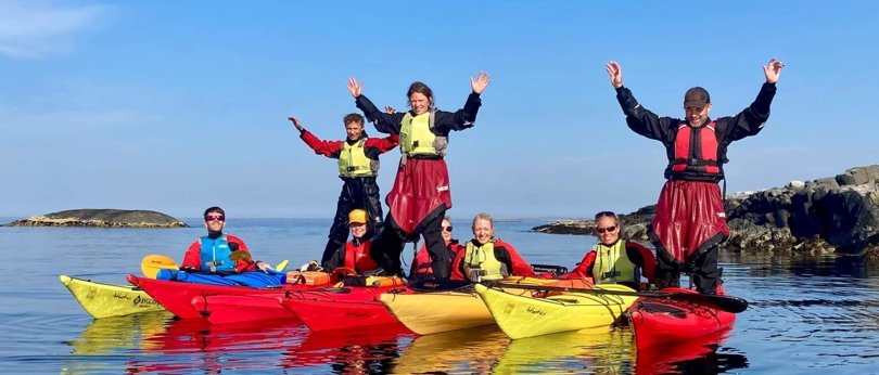 Kajakksamling på Smøla - Foto Anders Hermstad