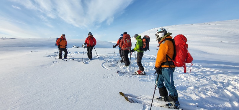 Skredkurs på Kårvatn - Foto Cecilie Aune