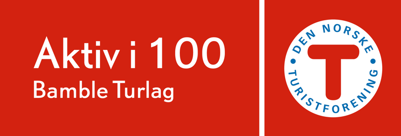 Logo Aktiv i 100, Bamble Turlag