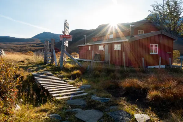Måsvassbu er et flott turmål i høstferien