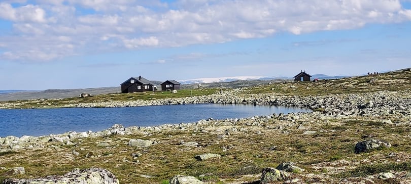 Lågaros med Hardangerjøkulen