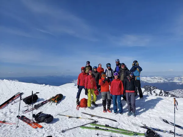 Alle på toppen av Dronnings Krone - Sunndalen