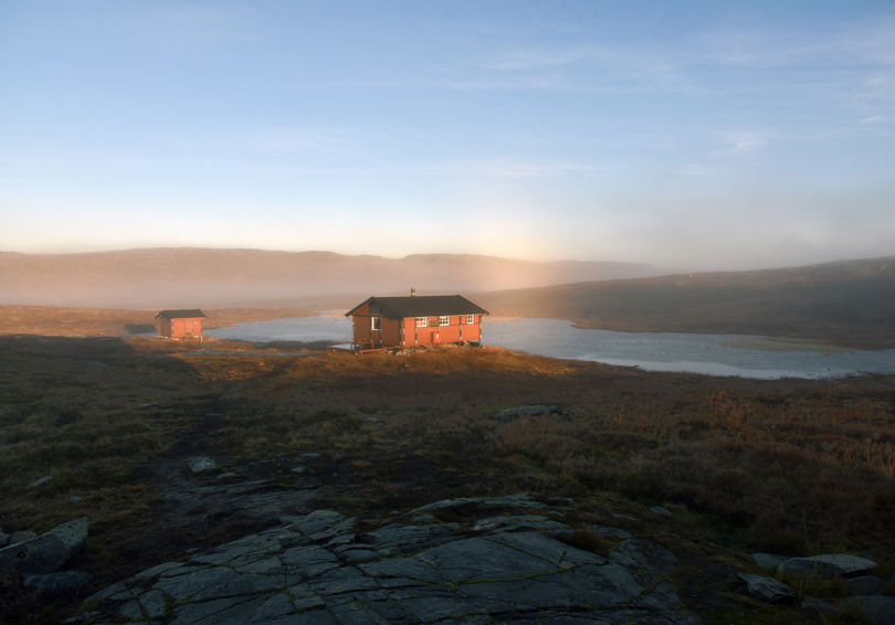 hytte på fjellet