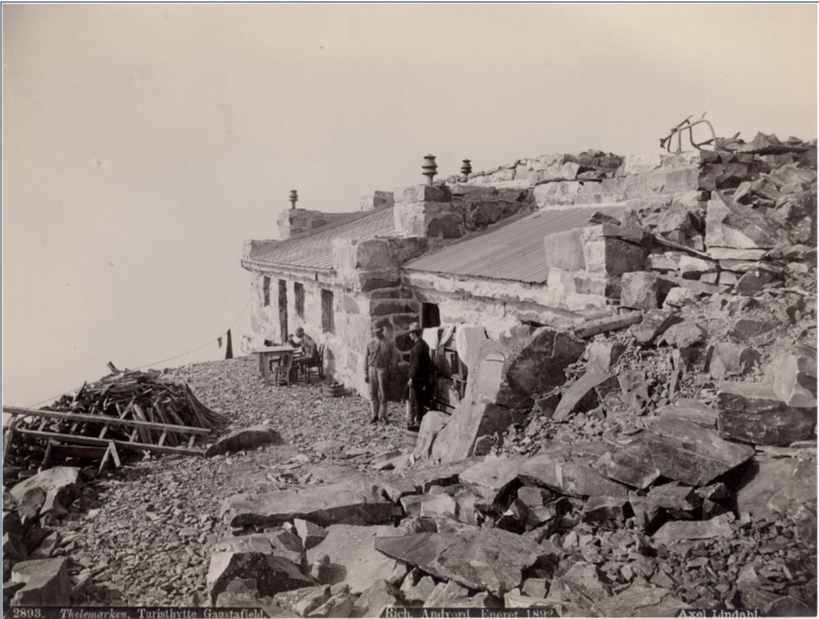 Gaustatoppen 1892 fra snl.no