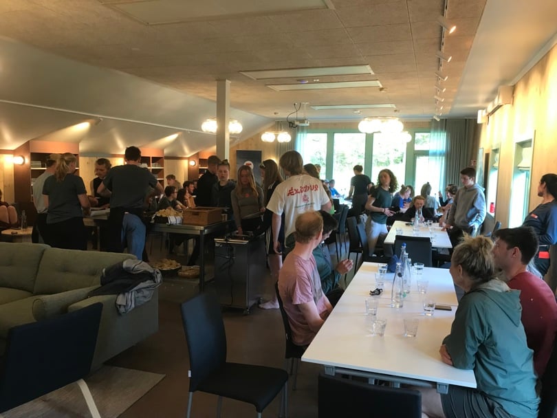 Middag i matsalen