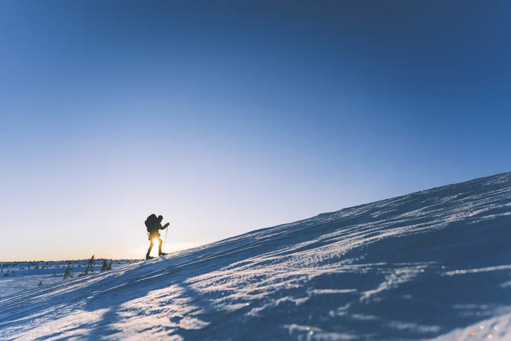 Skitur på Hedmarksvidda