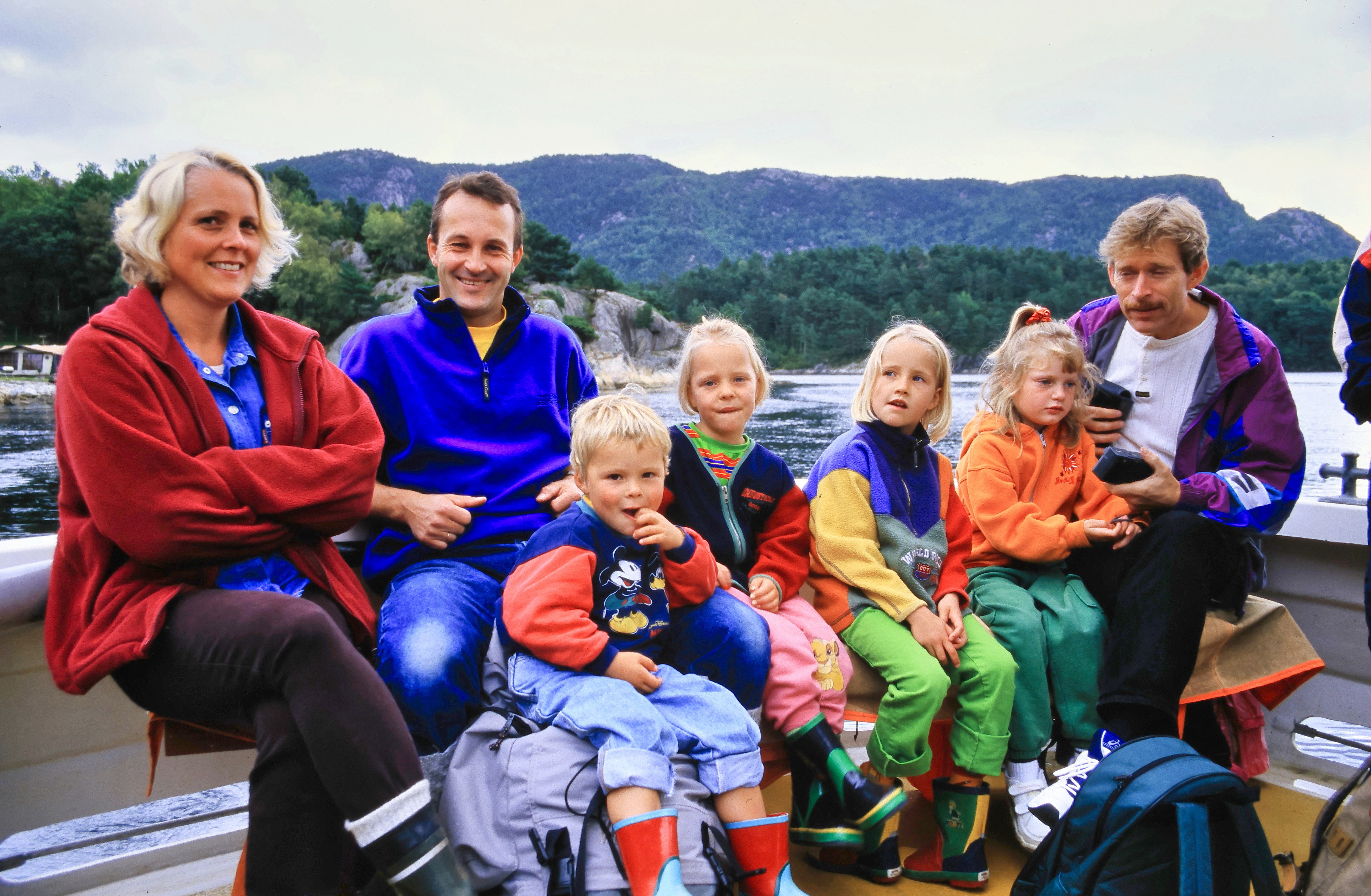 Fra en tur med familiegruppa.