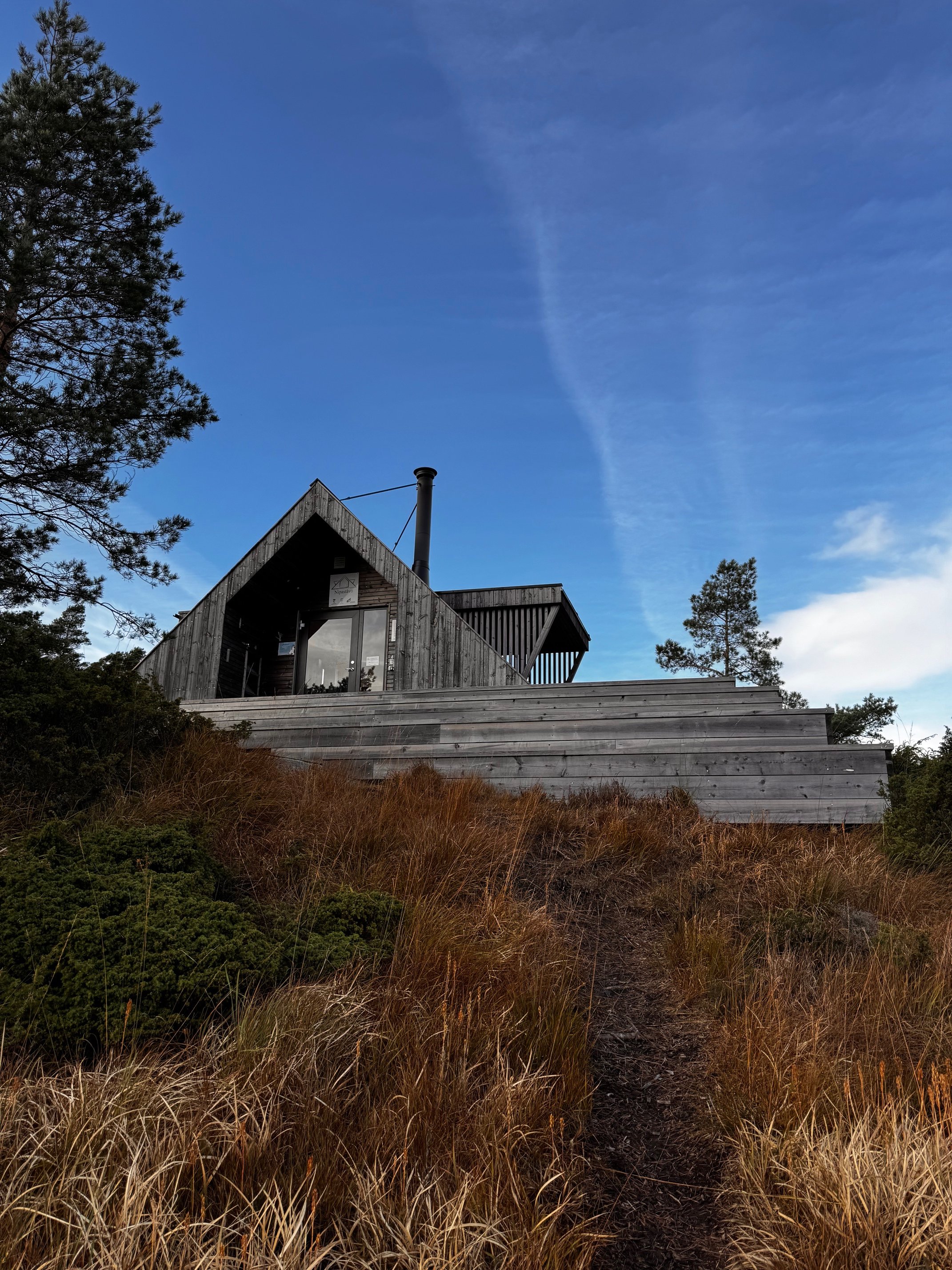 Nipastova. Dagsturhytte.
