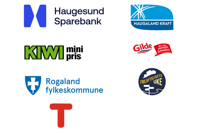 Bilde av logoene til sponsorer