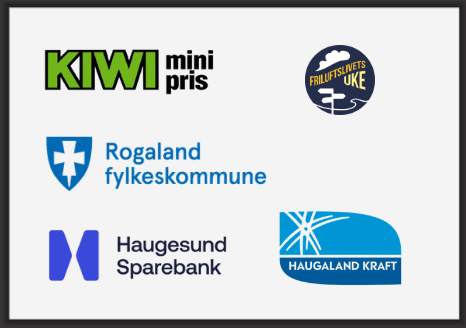 Logoer fra sponsorer og samarbeidspartnere