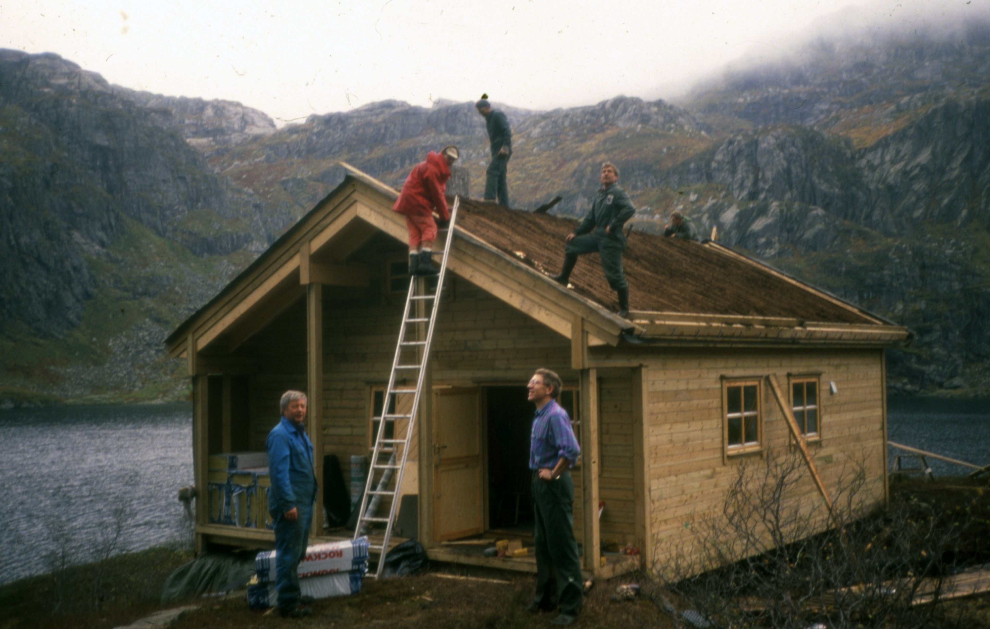 Oppføringen av Storavassbu.