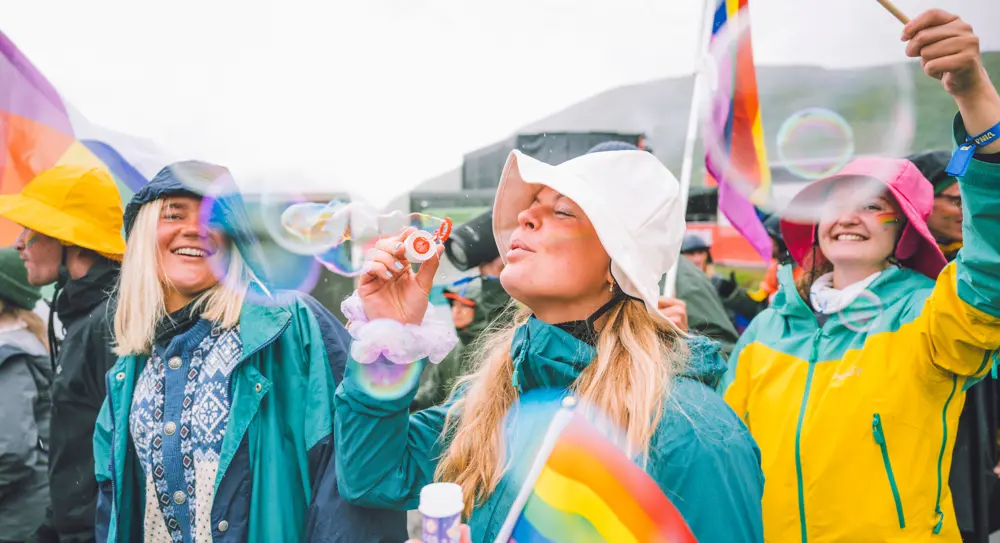 Vinjepride på Vinjerock. 2023. 
