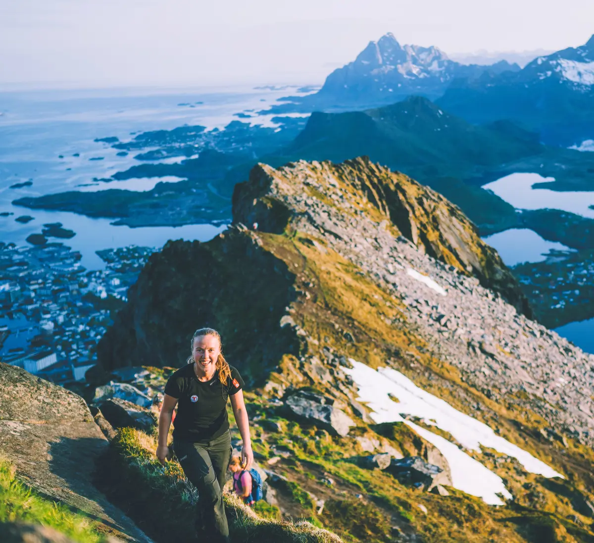 Topptur til Fløya i Svolvær.