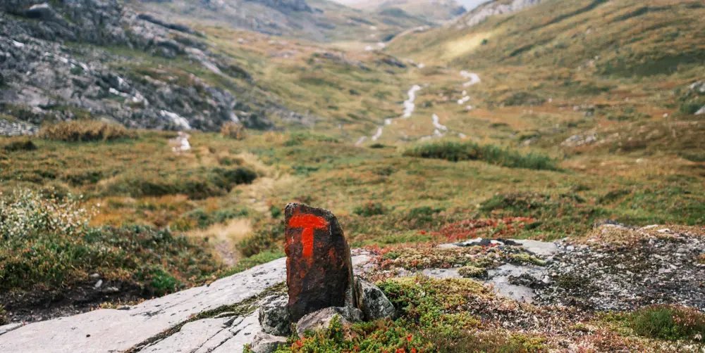 Bilder fra stien mellom Bleskestadmoen og Jonstølen i Suldalsheiene. Høstfarger, høst, støl, seter, Ryfylke. Rød T.