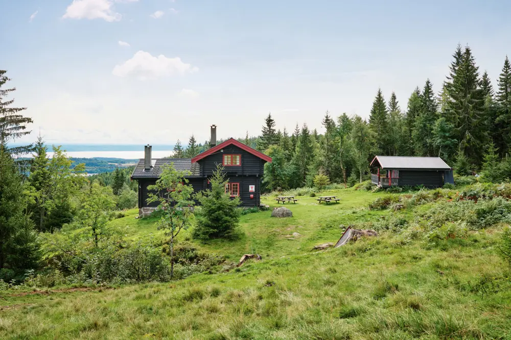 Halvorsenhytta i Vestmarka