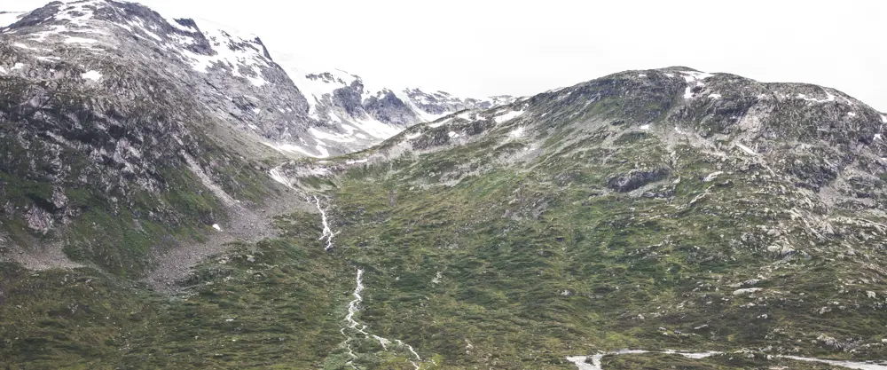 På vei fra Nørdstedalseter til Arentzbu