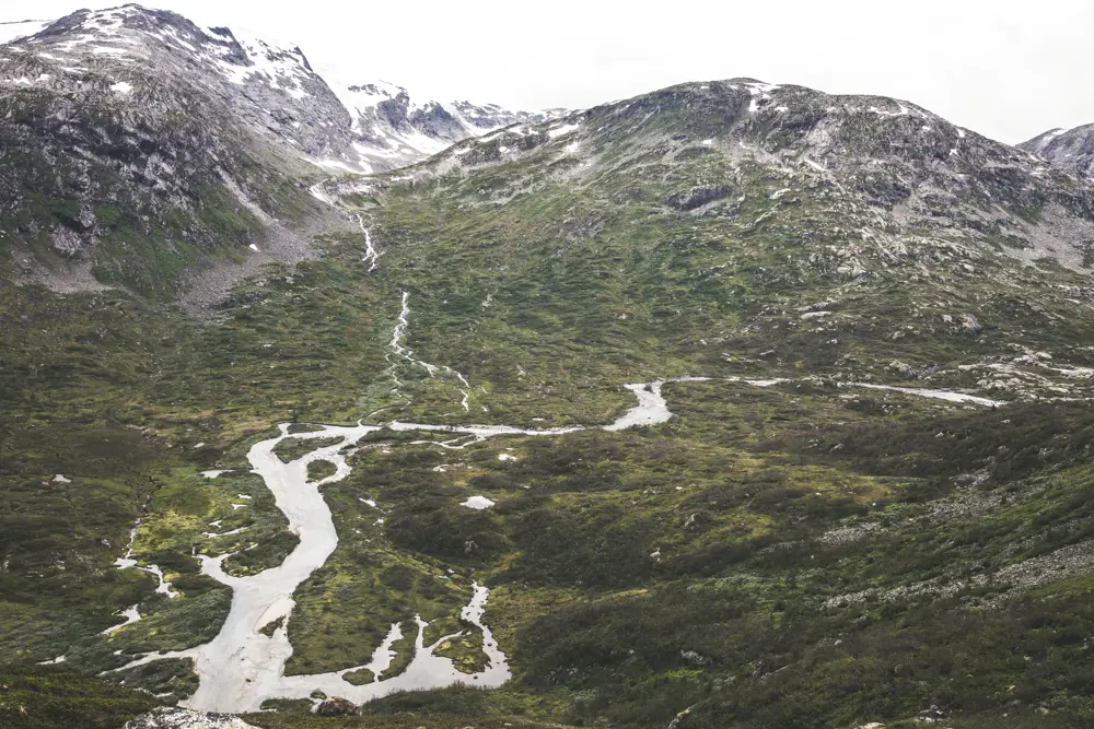 På vei fra Nørdstedalseter til Arentzbu