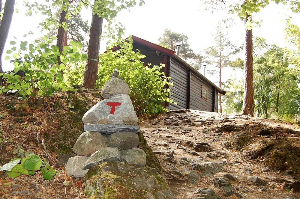 DNT hytta Hovinkoia på Norsk Folkemuseum