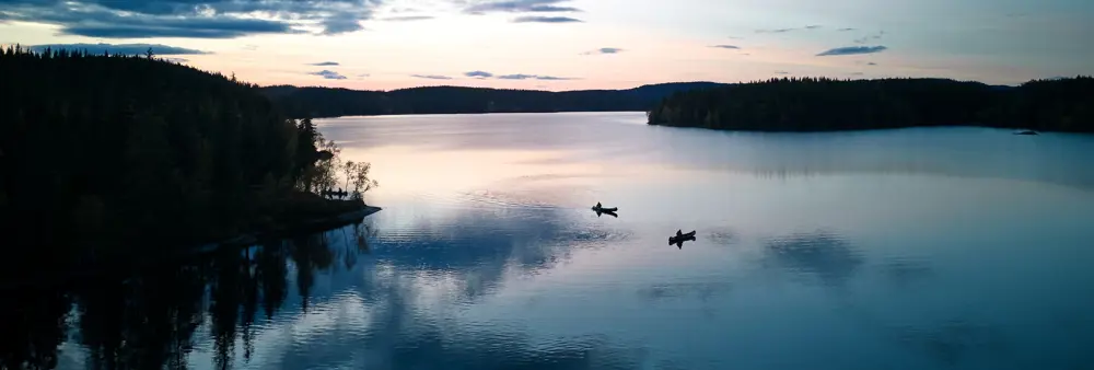 Fisketur med vennegjeng til Katnosdammen, Nordmarka.