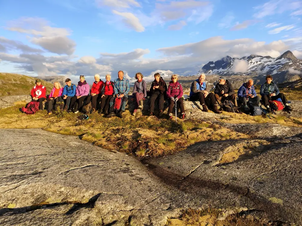 Tur til Blåfjell med seniorgruppa