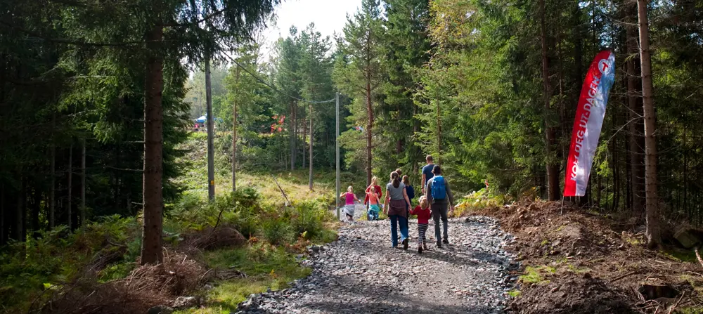 Kom deg ut-dagen på Nedre Gupu i Bærum, 2.september 2012.