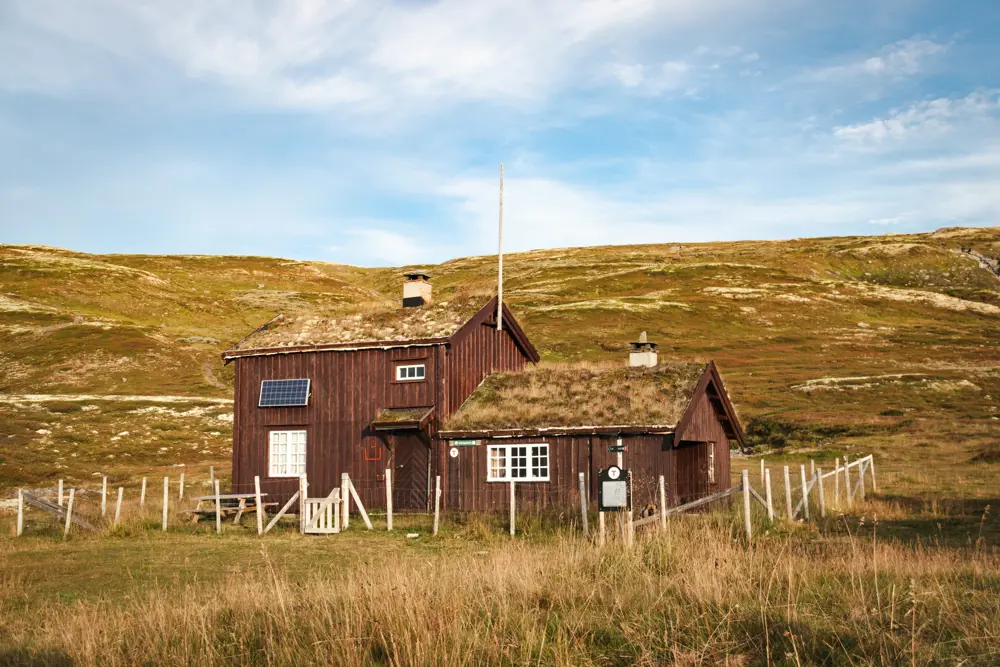 Orkelsjøhytta septmeber 2023.