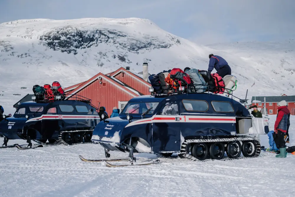 Skredkurs på Fondsbu 2-5 mars, 2023.