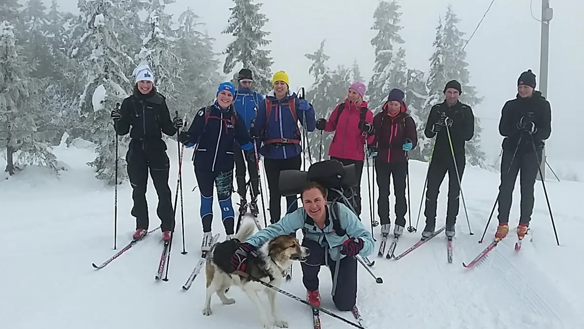 Vandregruppa, skitur fra Mylla til Sognsvann