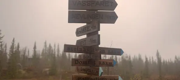 Bilder fra reportasjetur til Vassfaret. Marius Nergård Pettersen tok turen mellom ubetjente koier. Reportasje på trykk i Fjell og Vidde nr 5, 2012.
