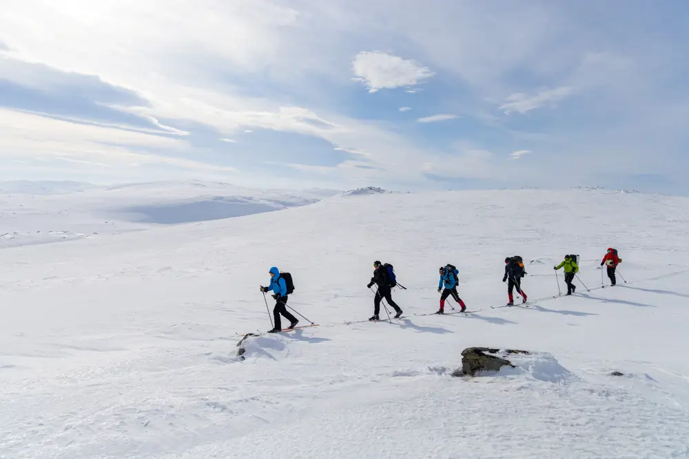 Skitur Torfinnsheim–Nansenbu-Gråsida–Gjelle, 11.–13. februar 2022.